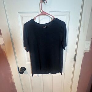 Banana Republic Black Short Sleeve Tee